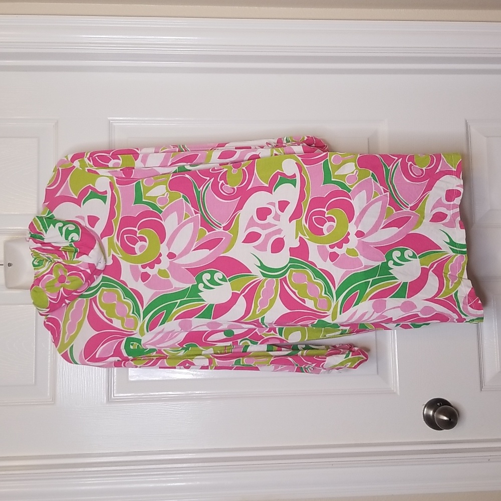 Beach Candie By Margaret Josephs Long Sleeve Swimsuit Cover Up Dress Size Xl - Picture 5 of 12